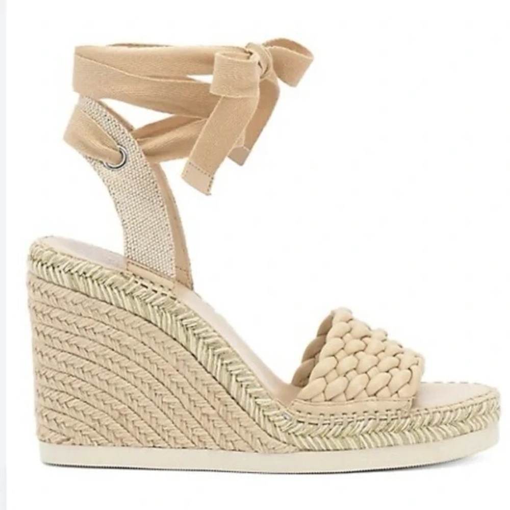 Vince Camuto Tan Espadrille Wedges